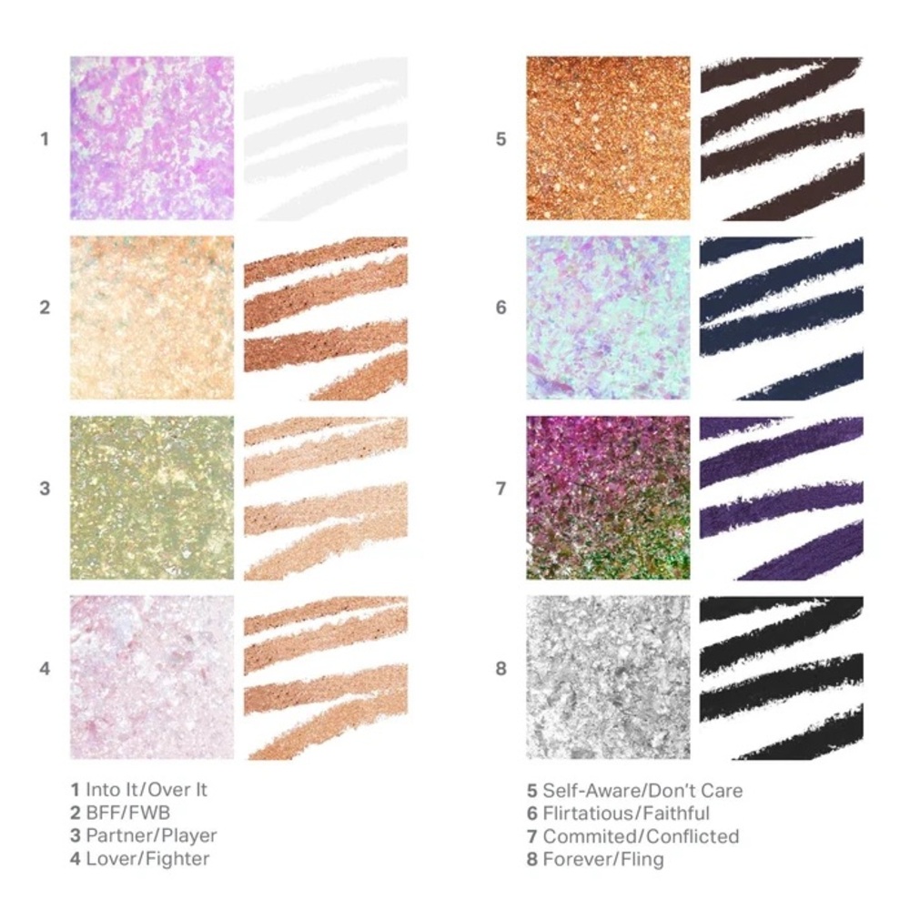 Morphe Mixed Signals Eye Shadow Stick - COMPLETE SET OF EIGHT Colors - Picture 5 of 15